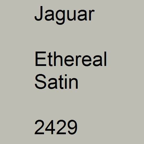 Jaguar, Ethereal Satin, 2429.